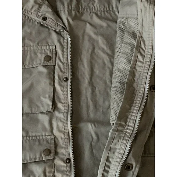 Northwest Territory Vest Mens Small Olive Full Zip Hiking Fishing Outdoors Camp - Picture 6 of 12